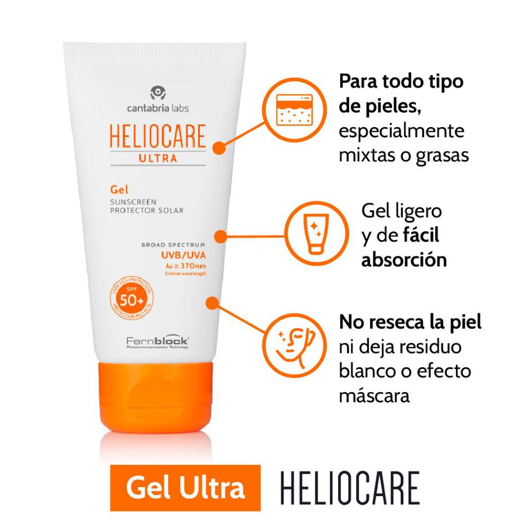 Heliocare FPS 50 + x 50 mL Gel Tópico, , large image number 3