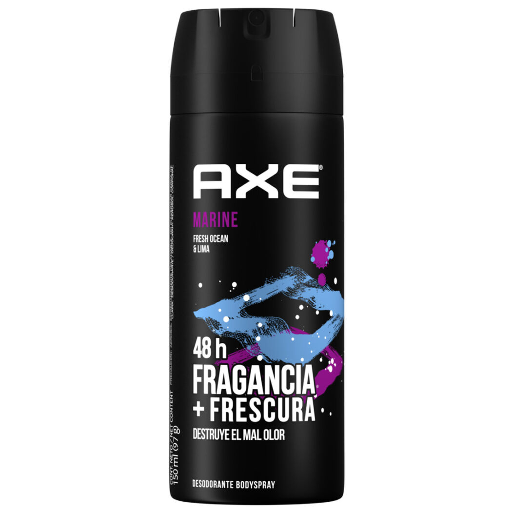 Desosdorante Axe Spray Marine Fresh Ocean y Lima150 mL, , large image number 1