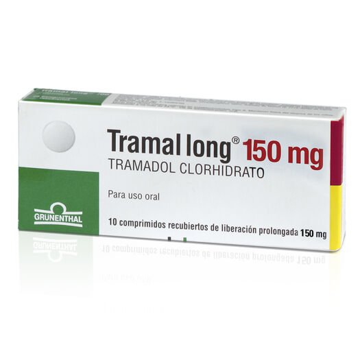 Tramal Long 150 mg x 10 Comprimidos Recubiertos de Liberación Prolongada, , large image number 0