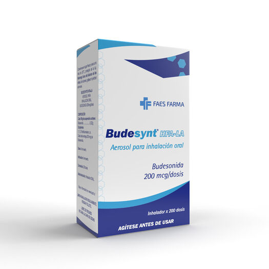 Budesynt HFA 200 mcg/dosis Aerosol para Inhalación Oral Envase 200 dosis, , large image number 0