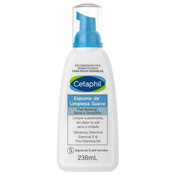 Espuma Limpiadora Facial Cetaphil para Pieles Sensibles 236ml