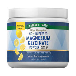 Nature's Truth Magnesio Glicinato Polvo Alta Absorci&oacute;n