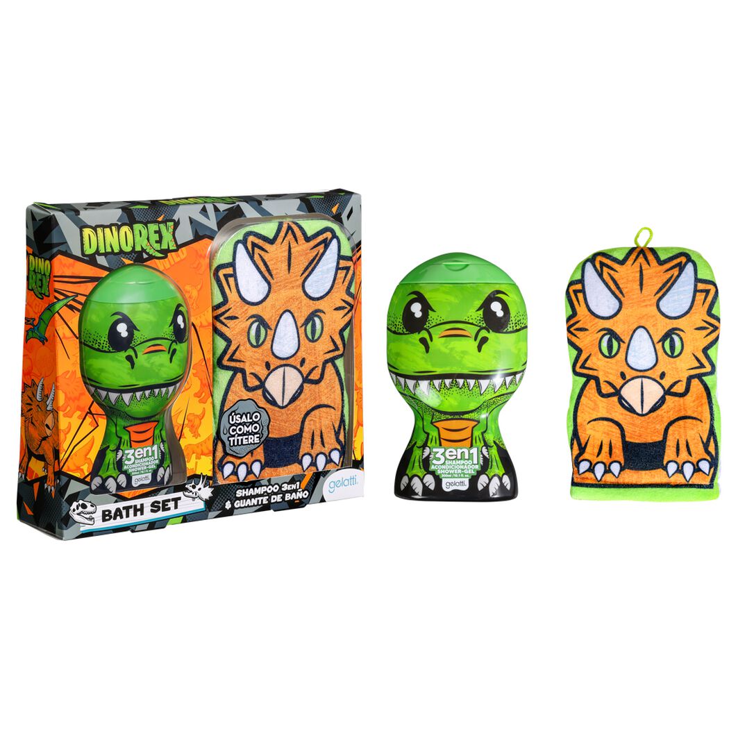 Set Cuidado Personal Ni&ntilde;o Dinorex, , large image number 1