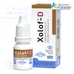 Xolof D x 5 mL Suspensión Oftálmica