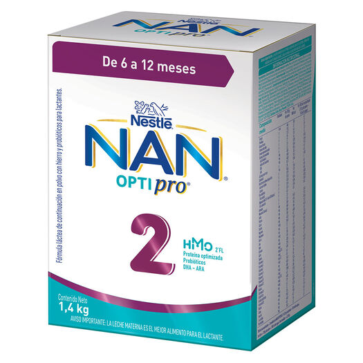 Fórmula Infantil Nan 2 Optipro 1400g , , large image number 0