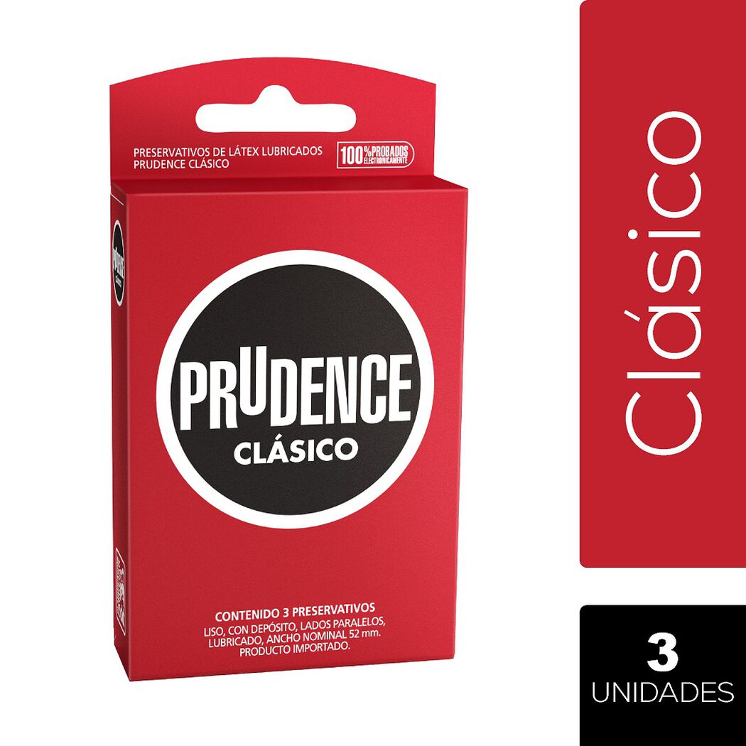 Prudence Clasico x 3 Unidades, , large image number 0