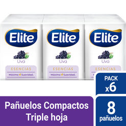 PACK ELITE PA¿UELO NORM.AROMA FRUT.6U
