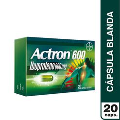 Actron 600 mg x 20 Cápsulas Blandas