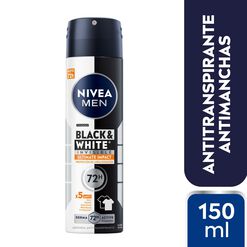 Nivea Spray B&W Ultimate Impact Men 150Ml