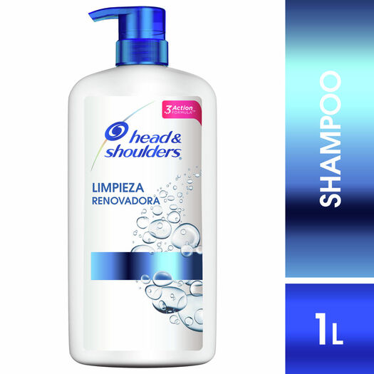 Shampoo Limpieza Renovadora Head 1000Ml, , large image number 0