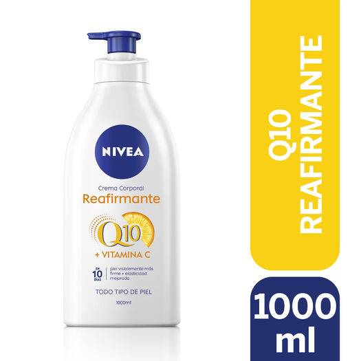 CREMA CORPORAL NIVEA REAFIRMANTE Q10 1000ML, , large image number 0