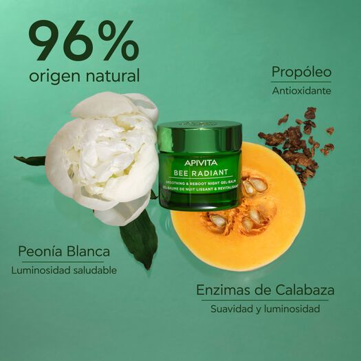 Gel-Bálsamo Signos de la Edad & Anti-Fatiga Noche 50ml Bee Radiant Apivita, , large image number 2