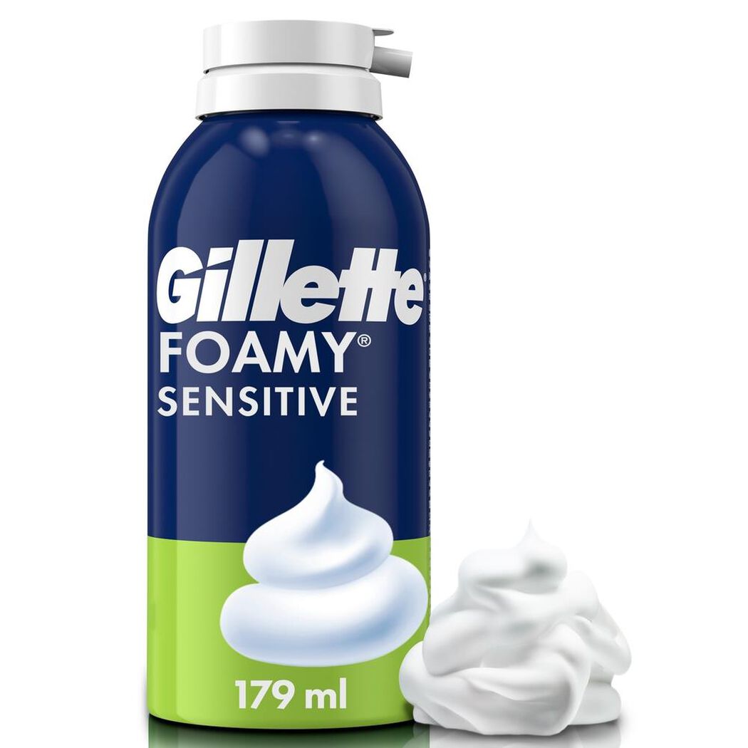 Espuma de Afeitar Gillete Piel Sensible 175 mL, , large image number 0