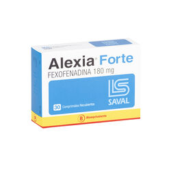 Alexia Forte 180 mg Caja 30 Comp. Recubiertos