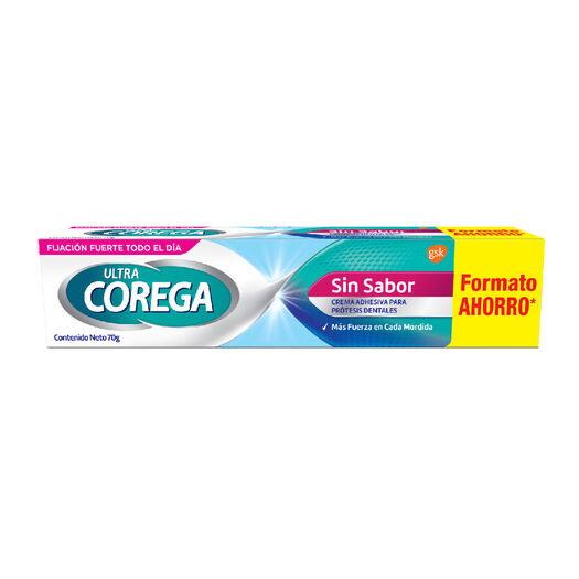 Corega Ultra Crema Sin Sabor x 70 g, , large image number 1