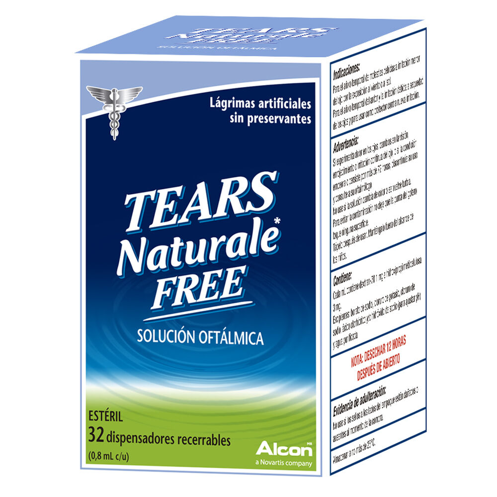 Tears Naturale Free Dispensador x 32