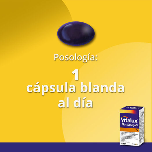Vitalux Plus Omega 3 X 30 Caps Bl, , large image number 3