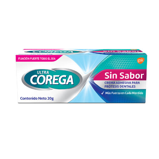 Corega Ultra Crema Sin Sabor x 20 g, , large image number 1