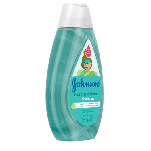 shampoo para niños johnsons® hidratación intensa x 400 ml., , large image number 2
