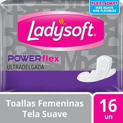Toalla Higiénica Ladysoft Ud Powerflex Diurna 16