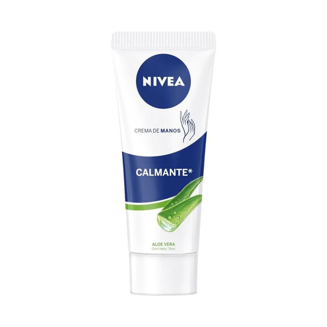 Crema Manos Aloe Vera Nivea 75mL, , large image number 0