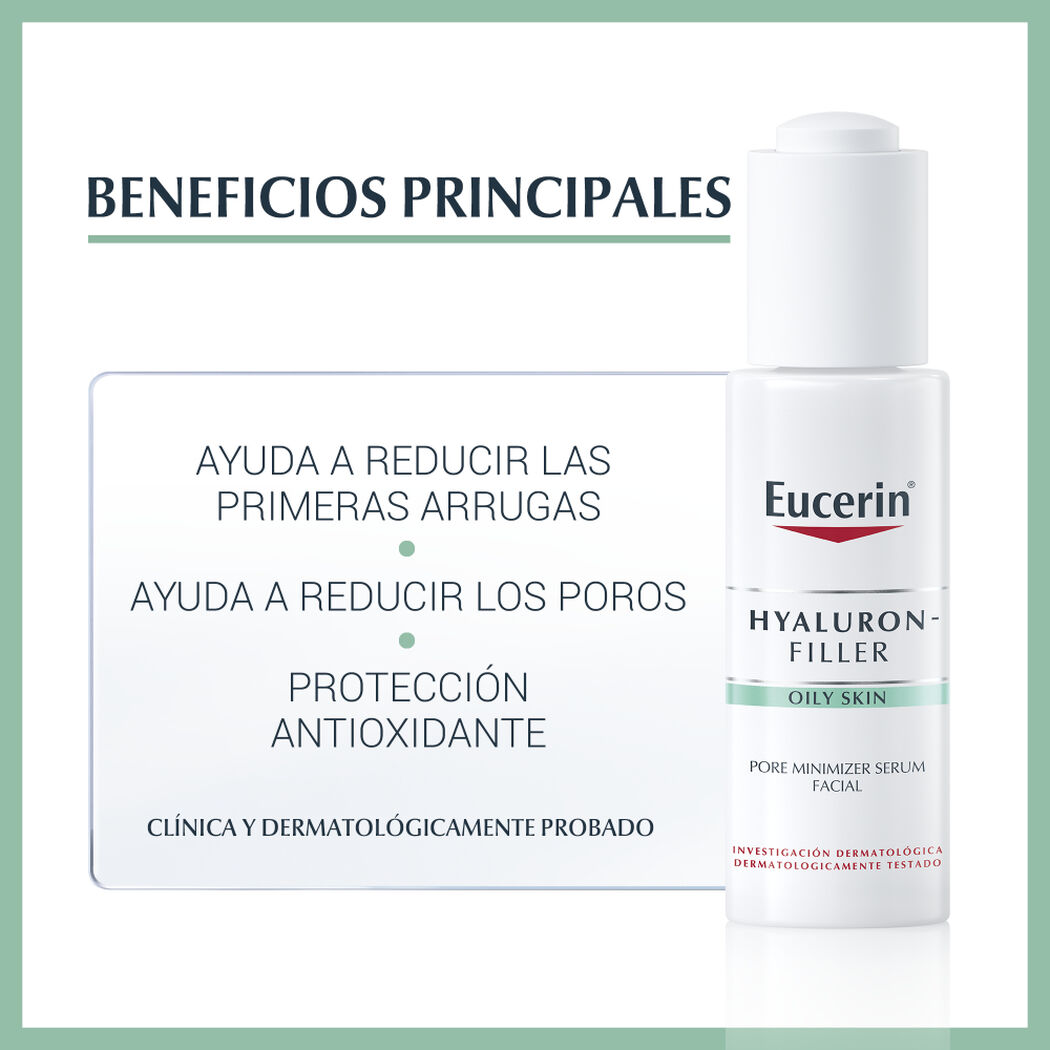 Serum Eucerin Hyaluron Filler Piel Grasa 30 mL, , large image number 3