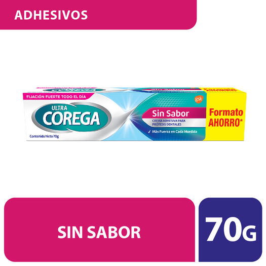 Corega Ultra Crema Sin Sabor x 70 g, , large image number 0