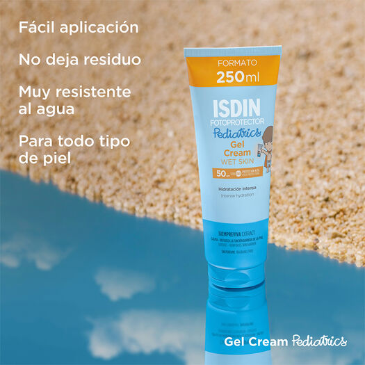 Isdin® Gel Crema Fotoprotector Pediatrics FPS 50+ x 250 mL, , large image number 3
