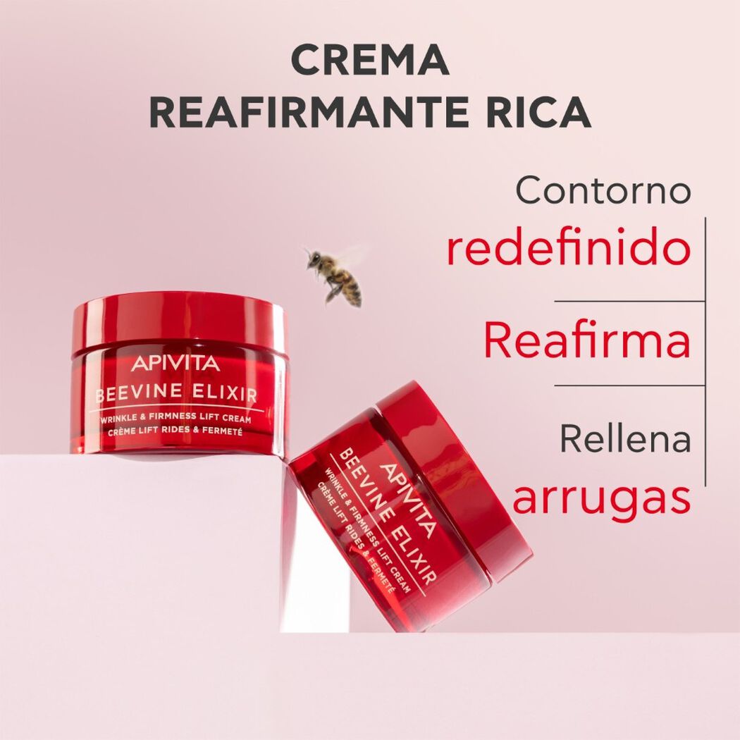 Crema Lift Arrugas & Firmeza - Textura Rica Beevine Elixir 50ml Apivita, , large image number 1
