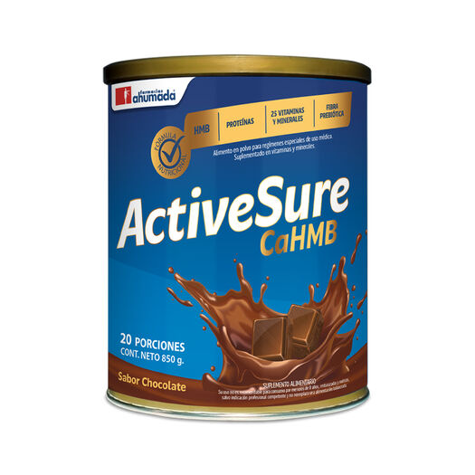 Activesure Sabor Chocolate 850 Gr, , large image number 0
