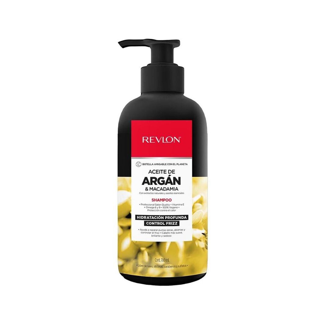 Shampoo Revlon Aceite de Argán y Macadamia 700 mL, , large image number 0