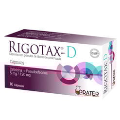 Rigotax-D x 10 Cápsulas con Gránulos de Liberación Prolongada