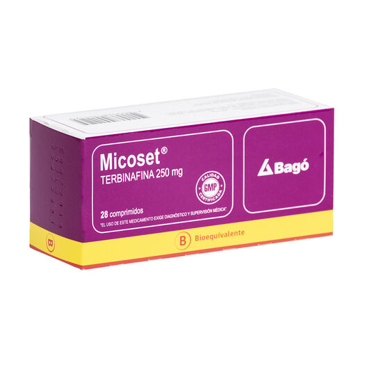 Micoset 250 mg x 28 Comprimidos, , large image number 0
