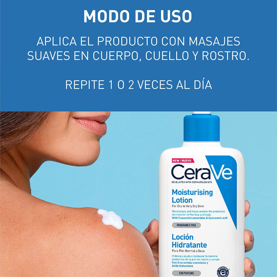 Loción Cerave Hidratante 473 mL, , large image number 4