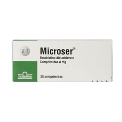Microser 8 mg x 30 Comprimidos 