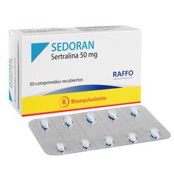 Sedoran 50Mg. Caja 30 Comprimidos Recubiertos