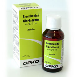Bromhexina 4 mg/5 mL x 100 mL Jarabe