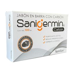 Sanigermin Carbon Jabon Pan 100 G.