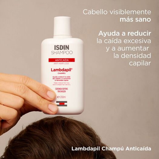 Shampoo Isdin Lambdapil Anticaída 200 mL, , large image number 2