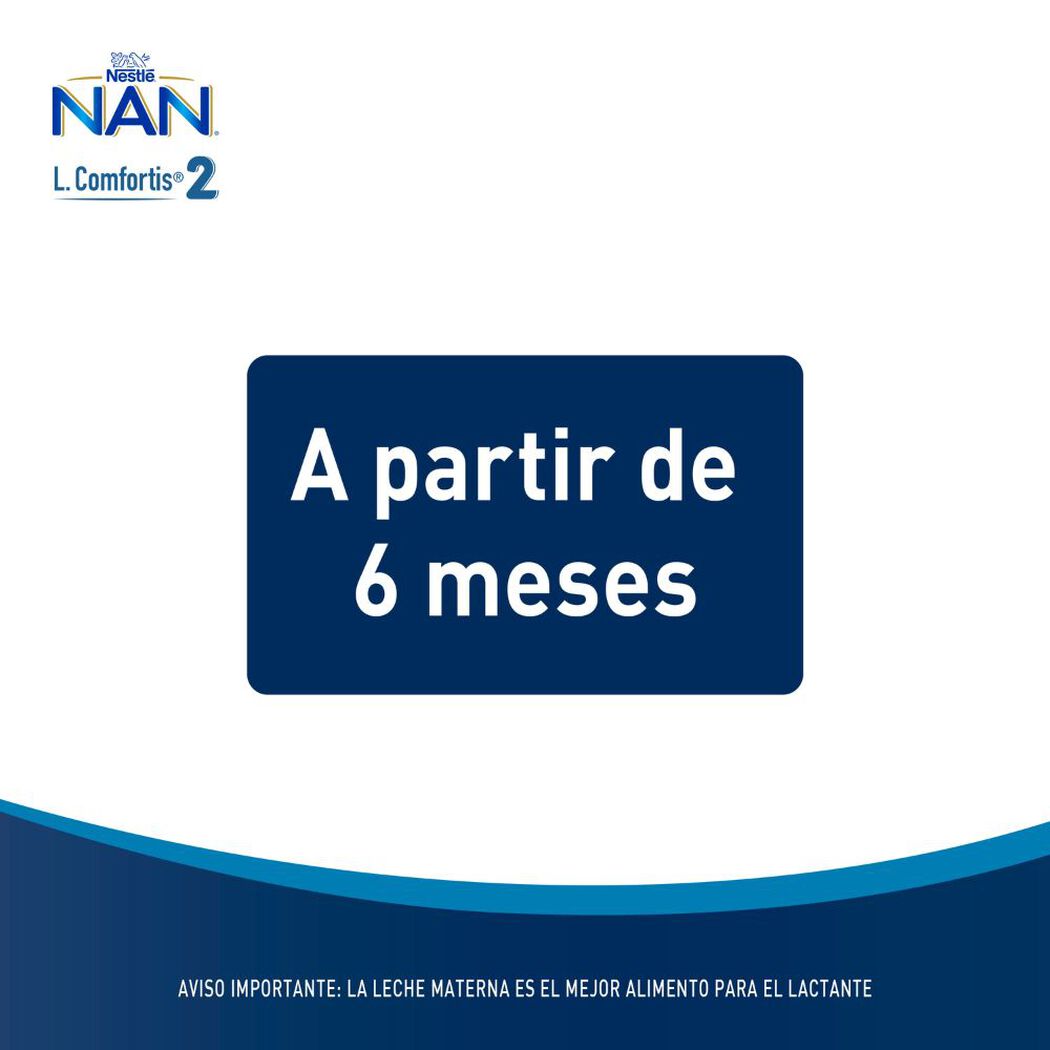 Fórmula Infantil Nan 2 L Comfortis 800 g, , large image number 2