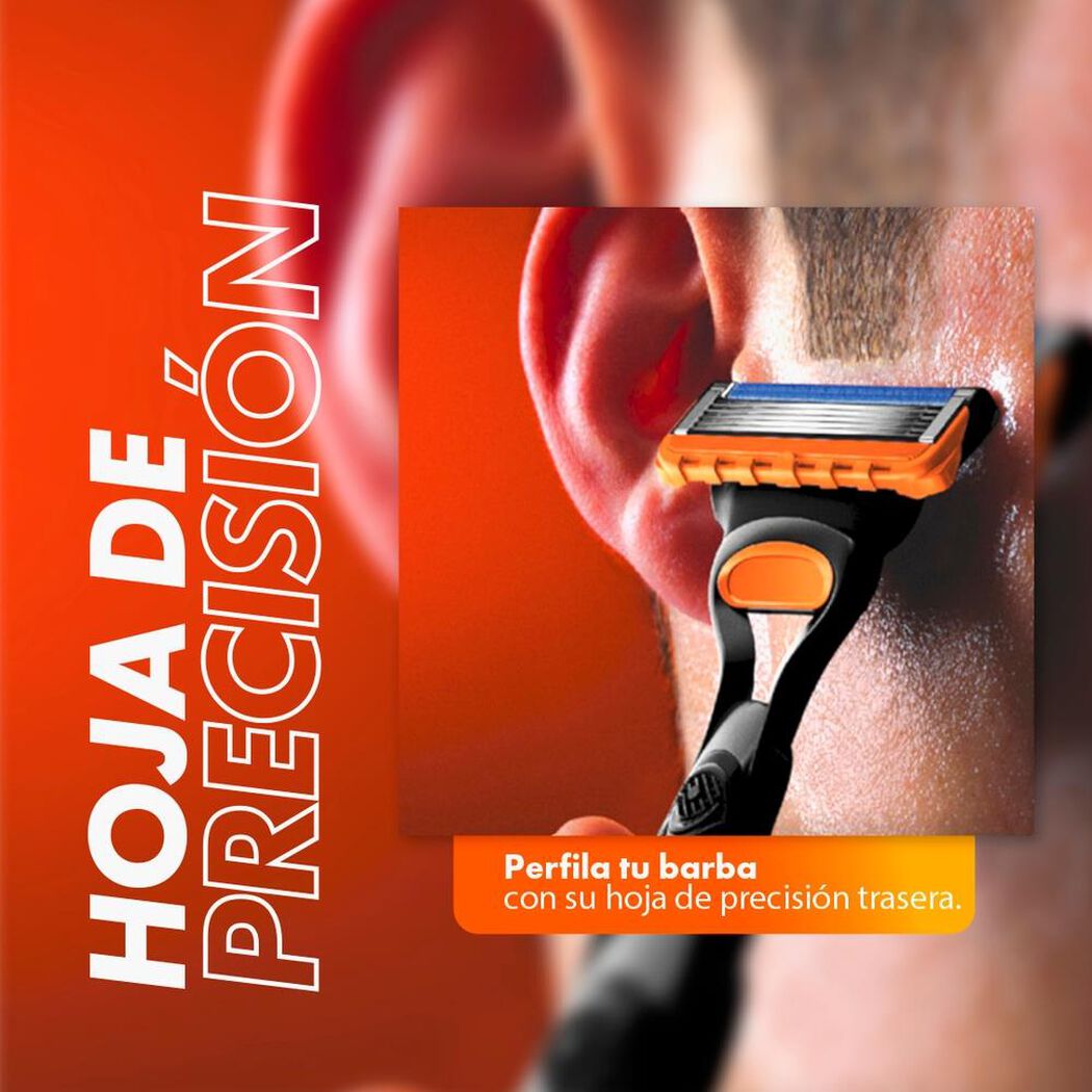 M&aacute;quina de Afeitar Gillette Fusion 5 1un, , large image number 3