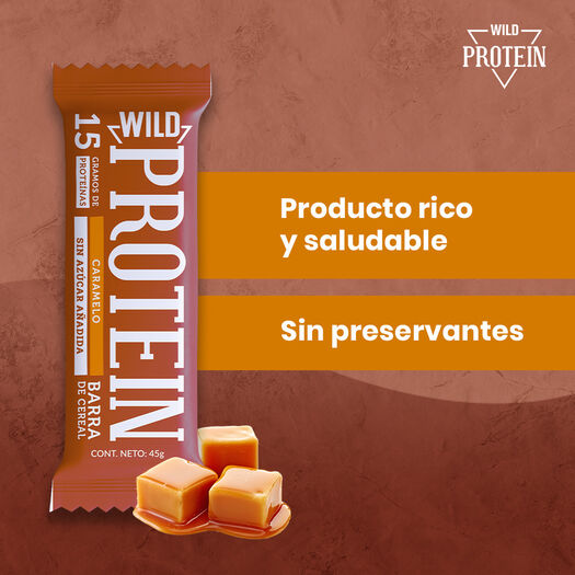 Wild Protein Caramelo 45g, , large image number 2