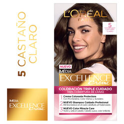 Excellence Tintura 5 Castaño Claro x 1 Unidad