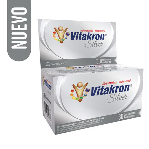 Vitakron Silver x 30 Comprimidos, , large image number 0