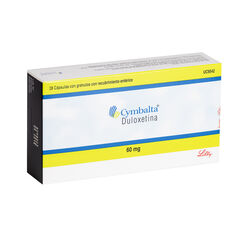 Cymbalta 60 mg x 28 Cápsulas Con Gránulos Con Recubrimiento Entérico