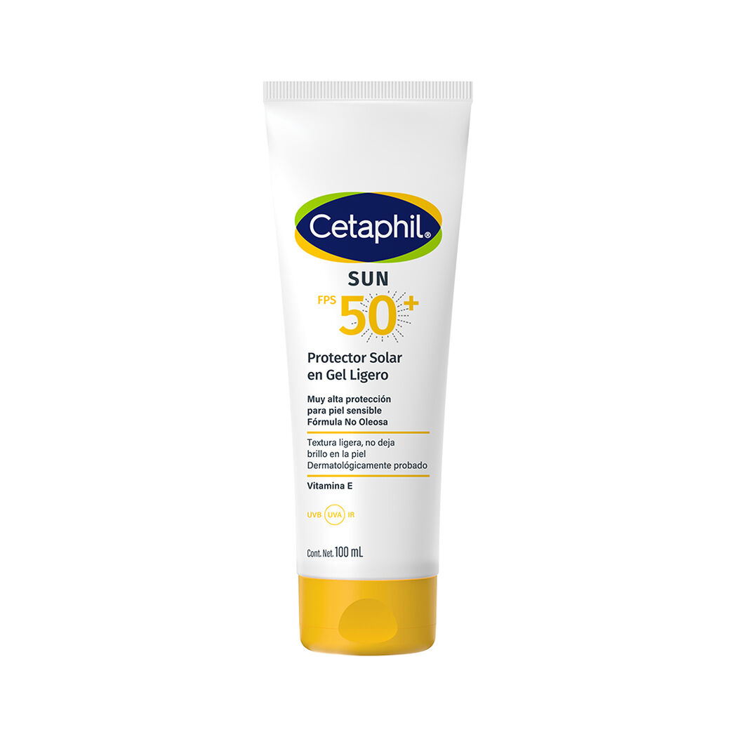 Protector Solar Cetaphil Gel Ligero FPS 50+ 100ml, , large image number 0