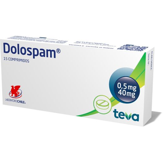 Dolospam x 15 Comprimidos, , large image number 0