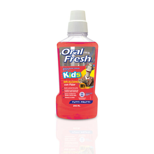 Enjuague Oral Fresh Kids 250ml, , large image number 0