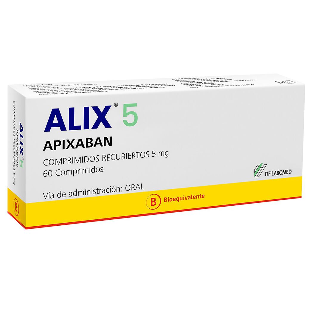Alix 5 mg 60 Comprimidos Recubiertos, , large image number 0