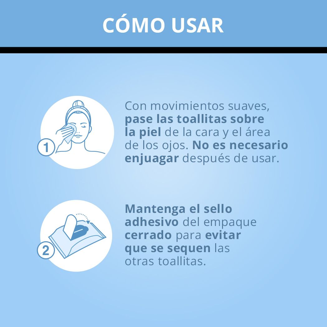 toallitas desmaquillantes neutrogena® piel sensible x 25 un., , large image number 3